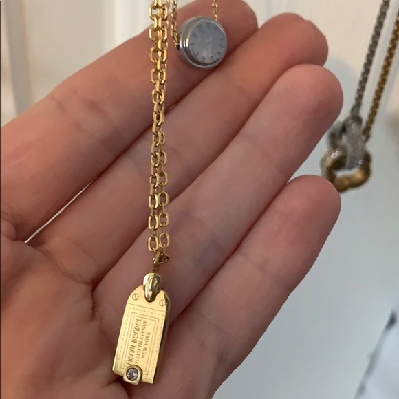 Henri Bendel Carlyle Charm Necklace Layerable 2 - Picture 2 of 7